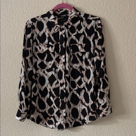 Investments Tops - Investment Petites Olivia Blouse Shirt Ikat PS